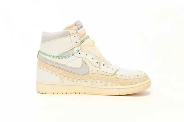 Rep Husky SP High Bephie's 1 OG Union Woven Supply Jordan Beauty FD2565-100 Sail Retro 0505